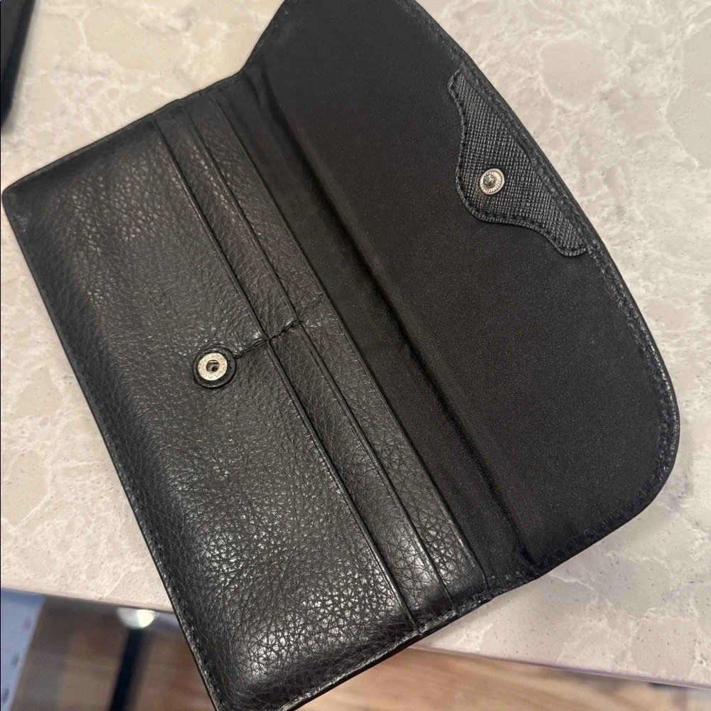 Coach leather flap wallet - Picture 4 of 6